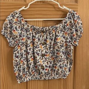 Almost Famous Multicolor Floral Top
